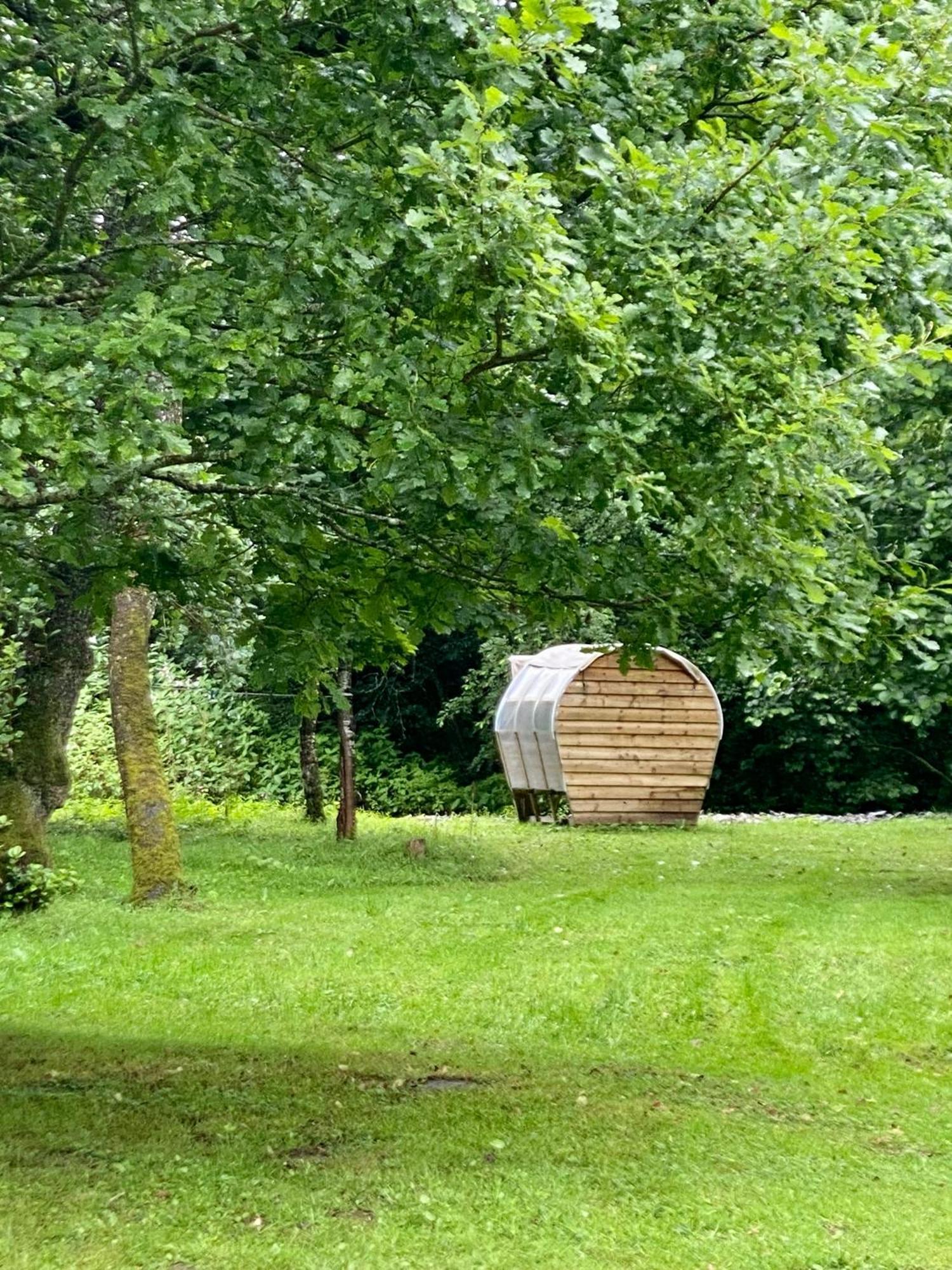 River View Glamping Hotell Llandovery Exteriör bild